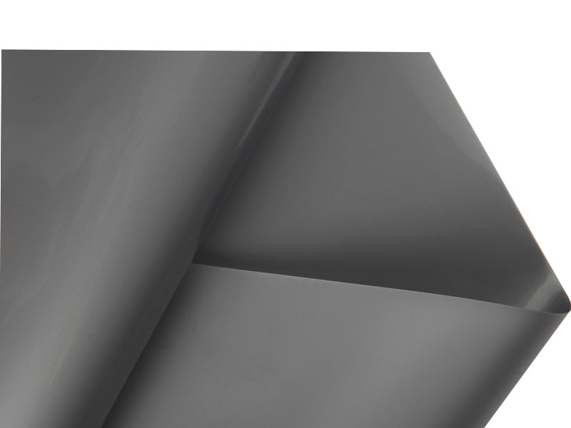 Film de tavan elastic din PVC gri închis-6