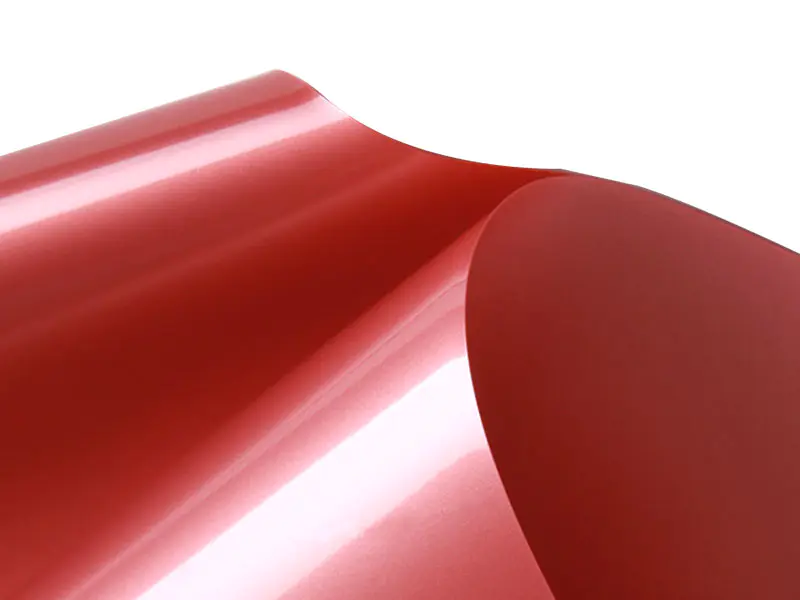Film de tavan elastic din PVC roșu-12