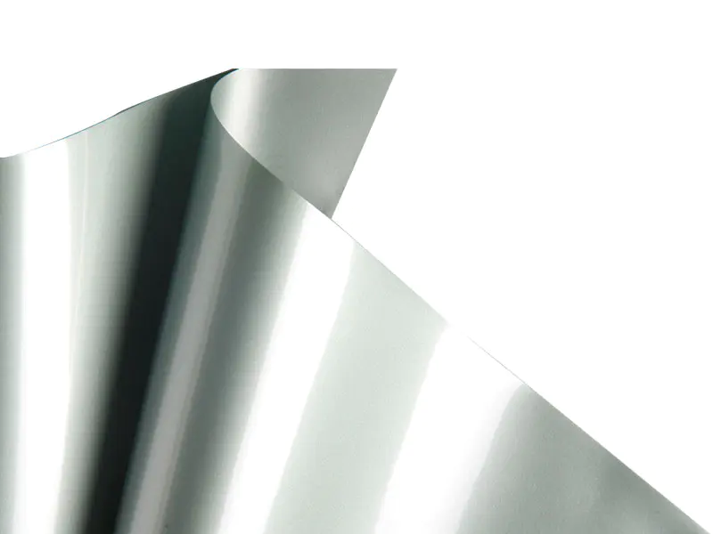 Film moale de tavan din PVC lustruit gri argintiu-16