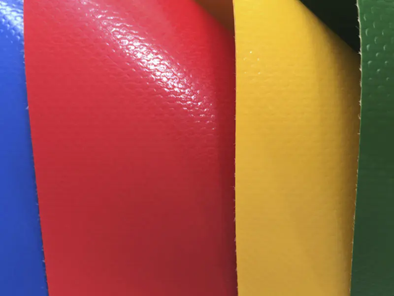 1050GSM 1000D30X32 Structură cu membrană colorată țesătură din poliester acoperită cu PVC