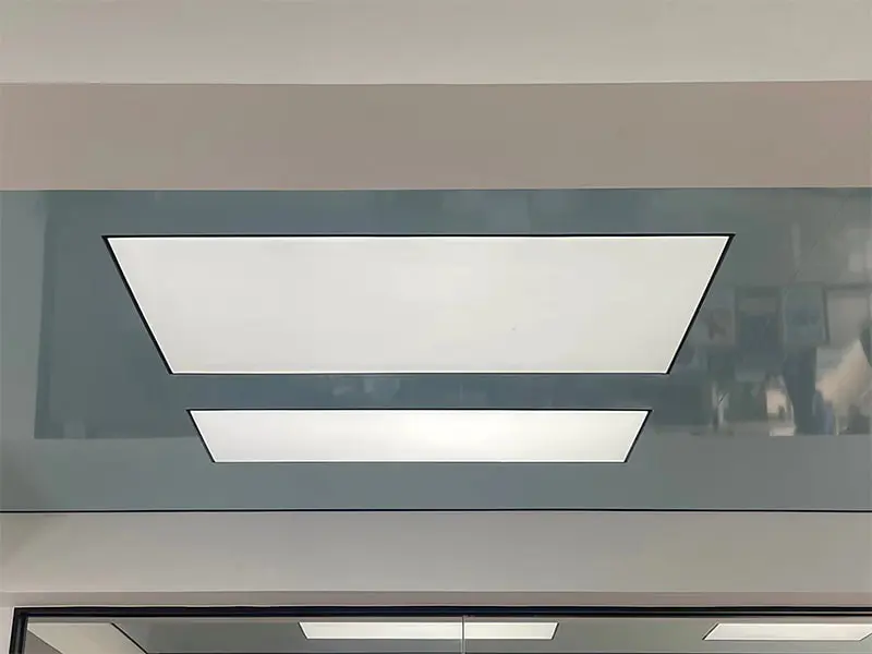 Film de tavan elastic din PVC alb imprimat Film de tavan elastic din PVC alb imprimat